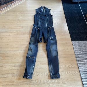 Diesel Women’s Denim Jumpsuit Size Medium